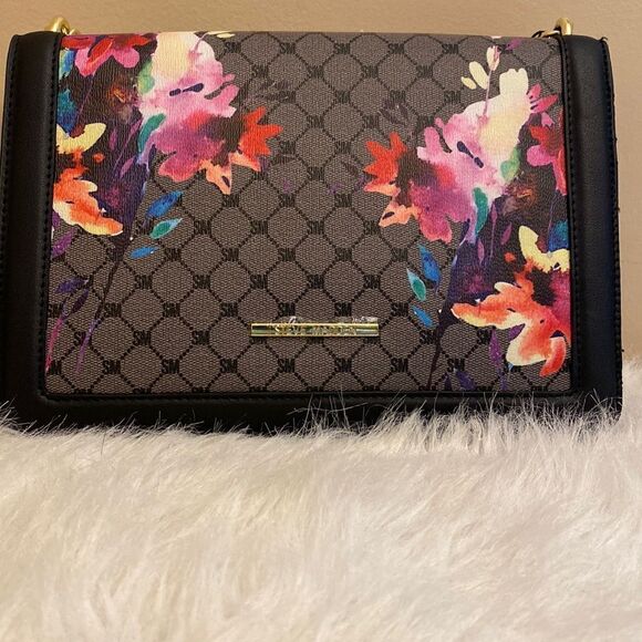 NWT Steve Madden Floral Blossom Crossbody Shoulder Bag - Multi-Color - Picture 6 of 16